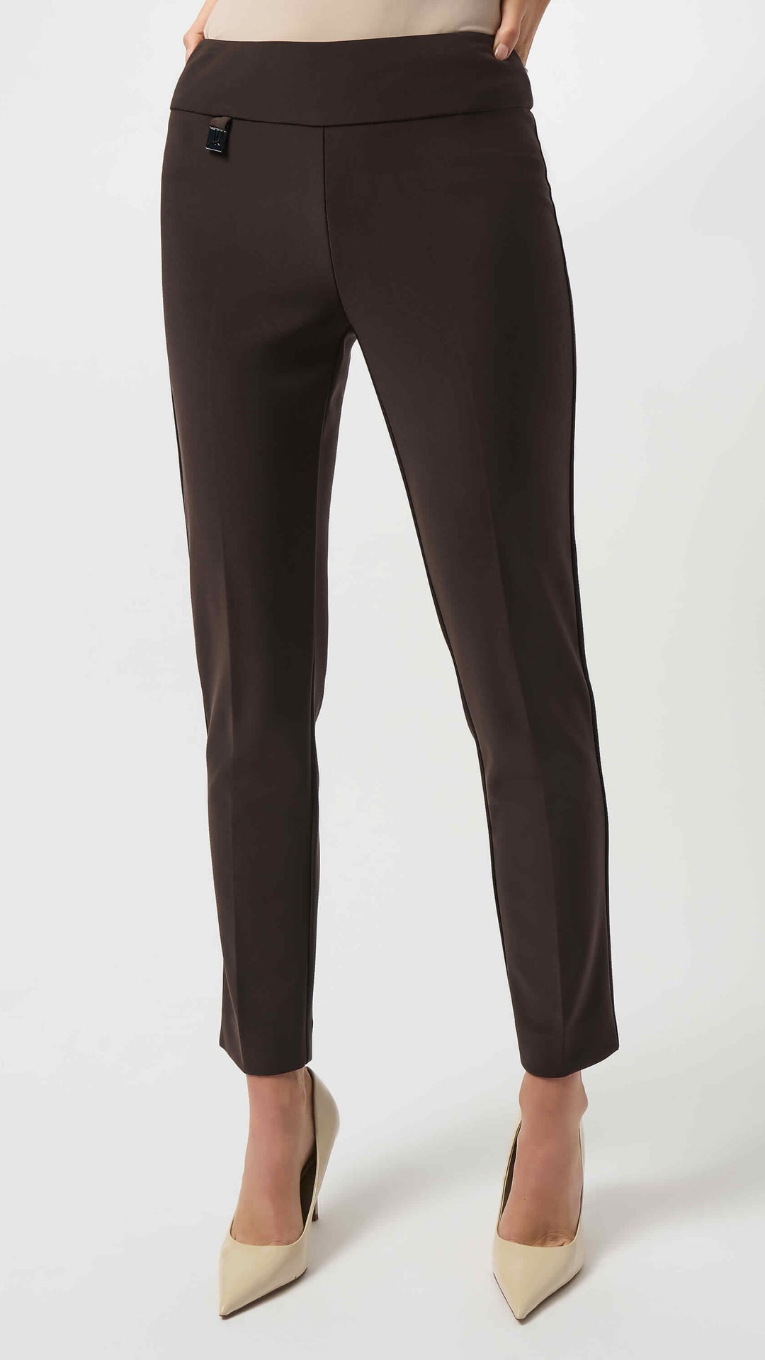 Classic Tailored Slim Pant - Mocha 144092F25