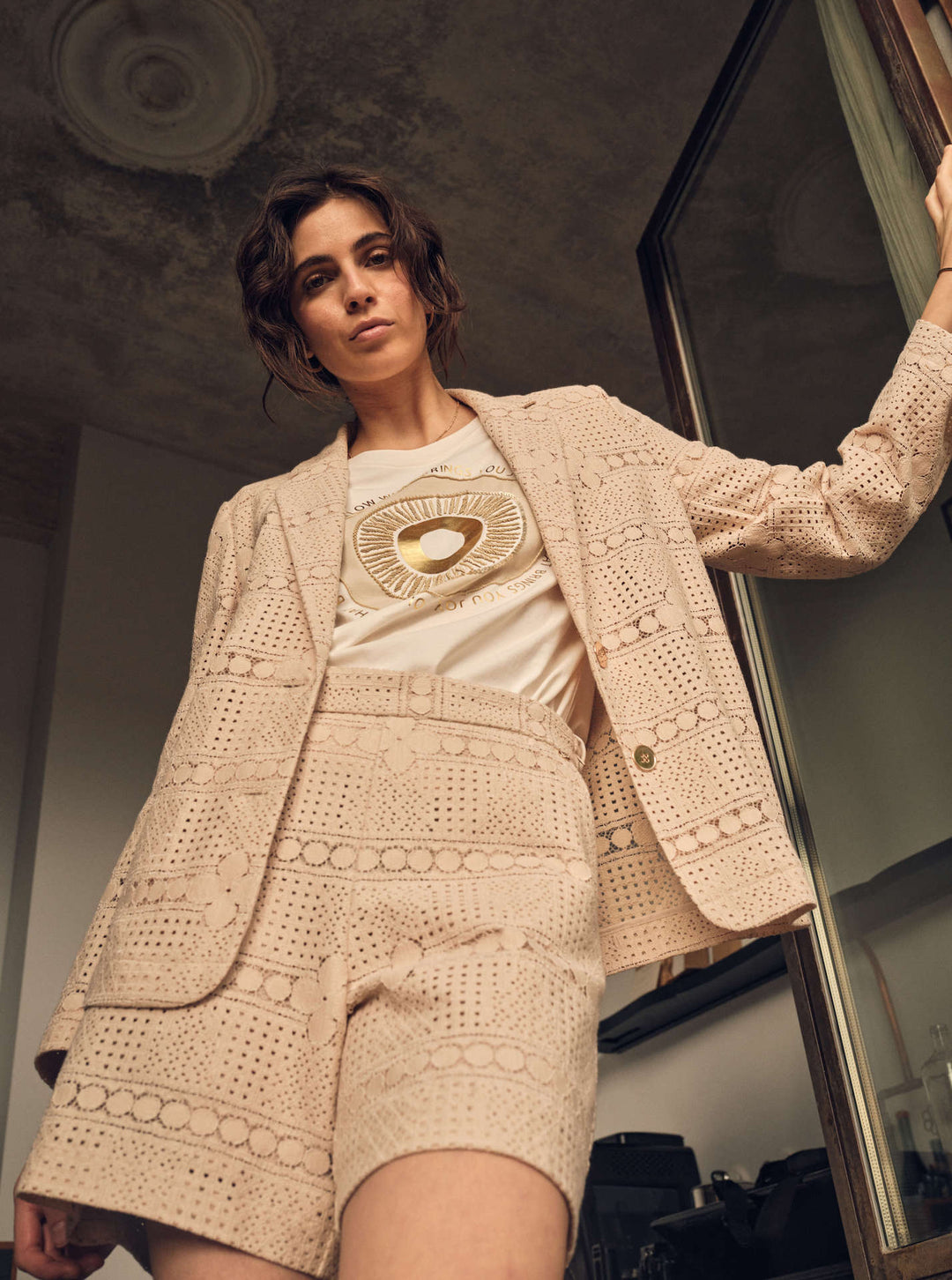 Veia Ellinor Shorts - Cement