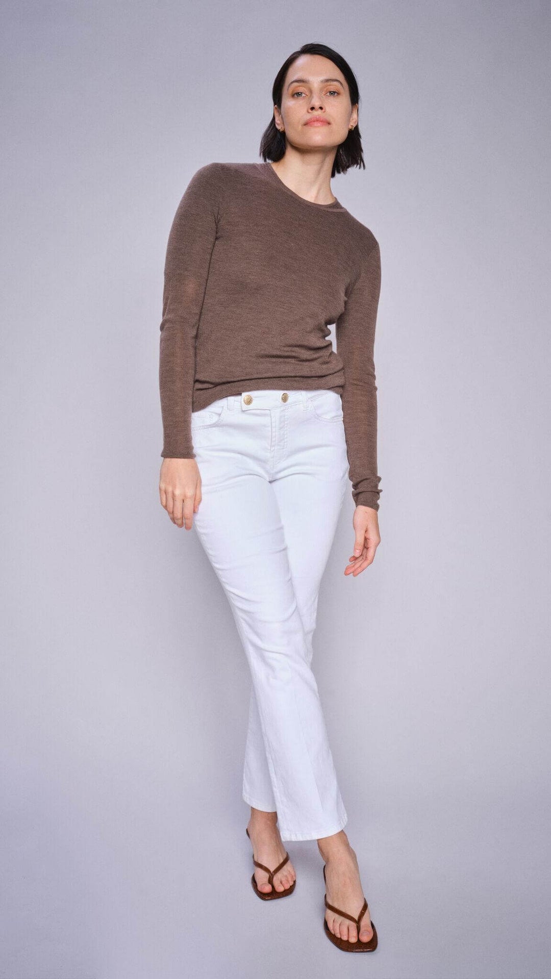 Ashley Biano Jeans - White