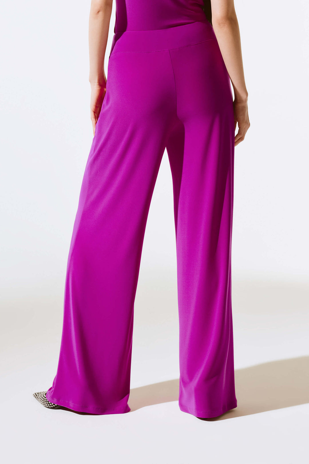 Liberty Signature Wide Leg Pants - Empress Pink/ Midnight Blue 221340F24