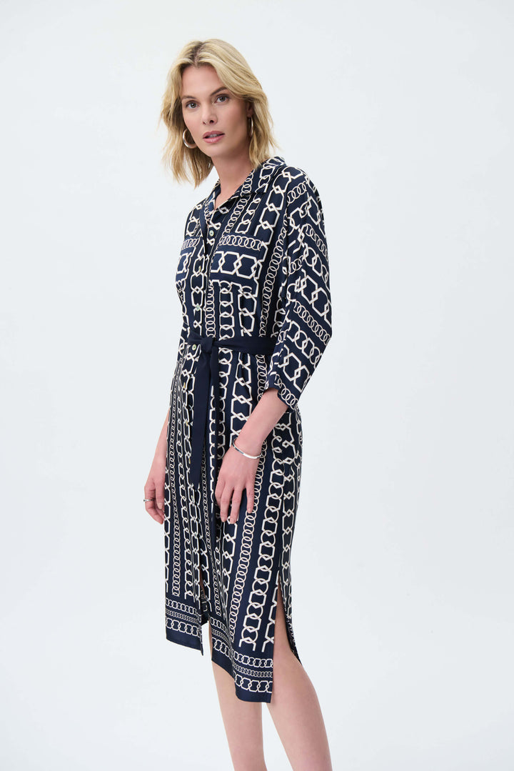 Hamptons Chain Dress - Midnight Blue 231288 AU6/8