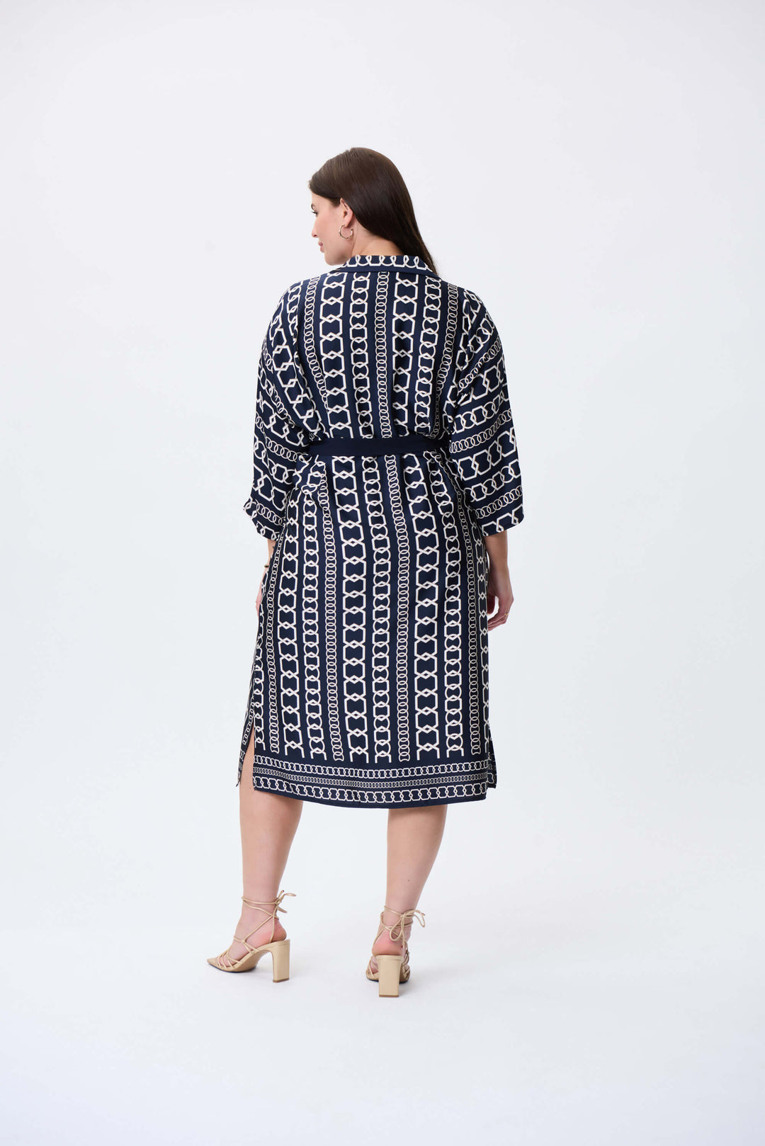 Hamptons Chain Dress - Midnight Blue 231288 AU6/8