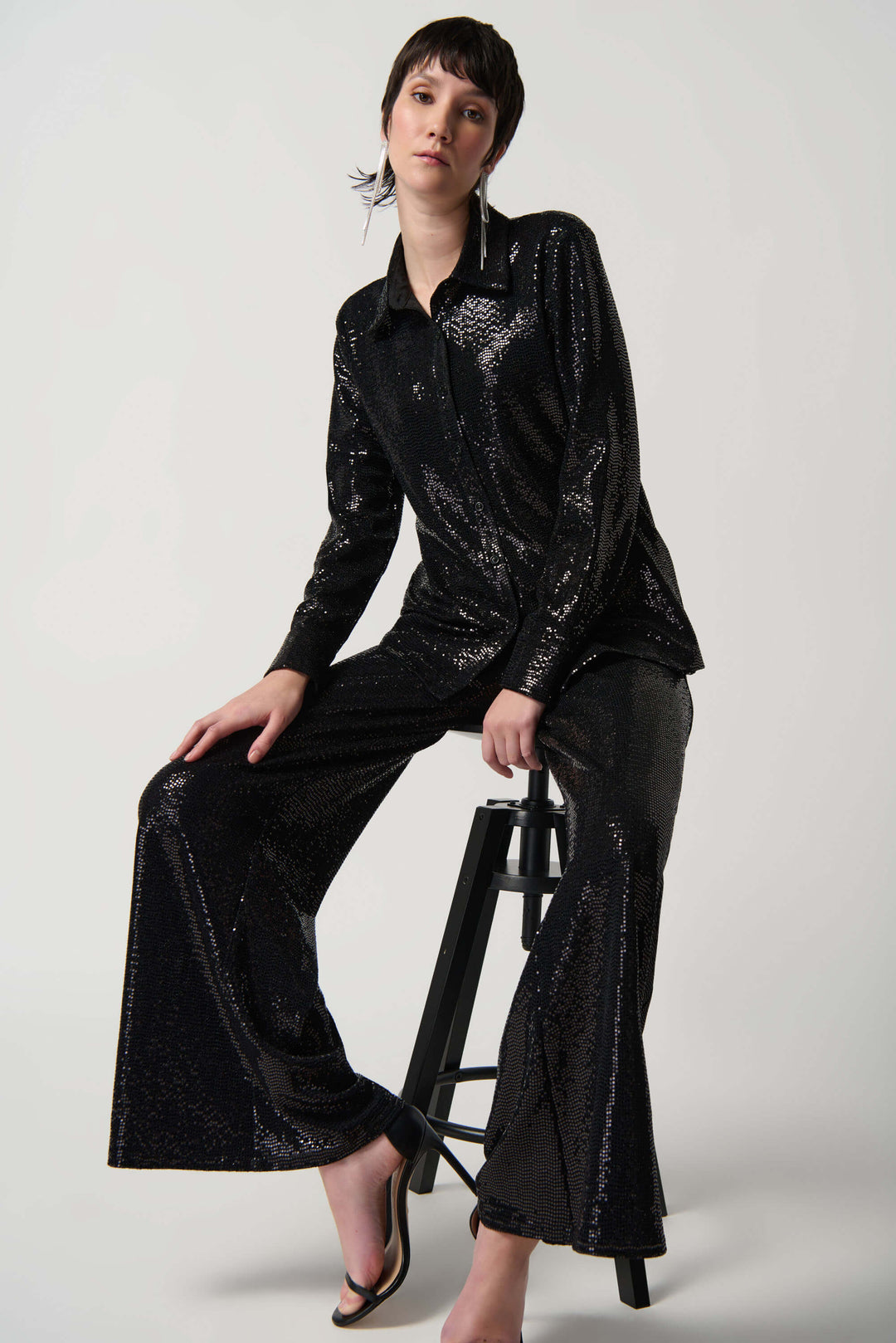 Bright Nights Button Down Blouse 234091 Size 16