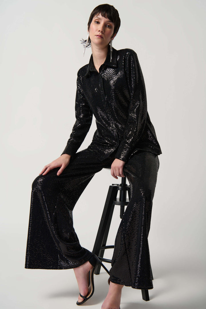 Bright Nights Button Down Blouse 234091 Size 16