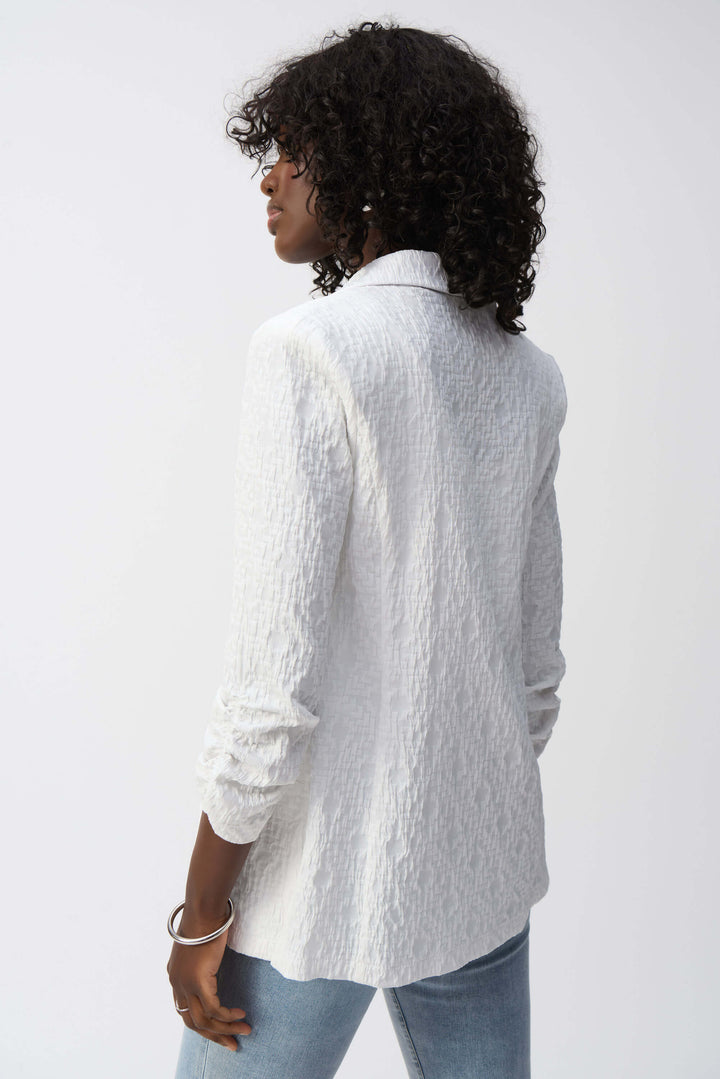 Santa Cruz Woven Jacquard Boxy Blazer 242034S25 Size 20