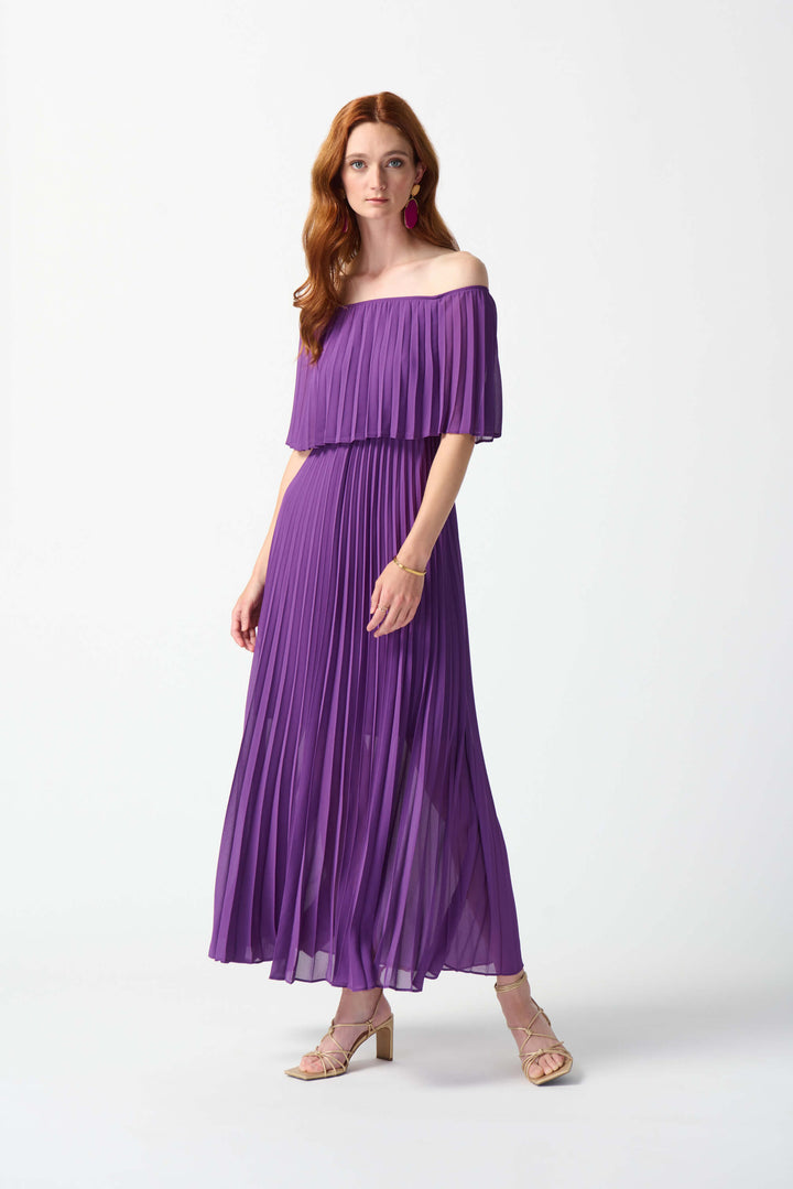 Hero Chiffon  Pleat Dress 242926 Size 10