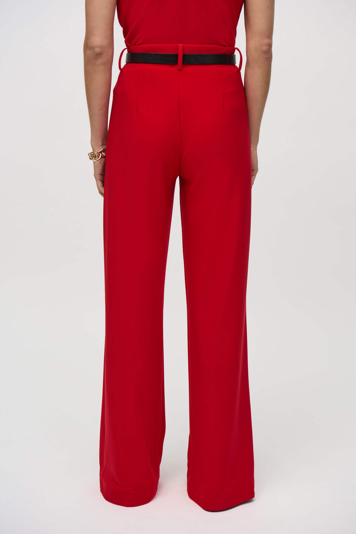 La Vie En Rose Belted Wide Leg Pants 244093 Size 14