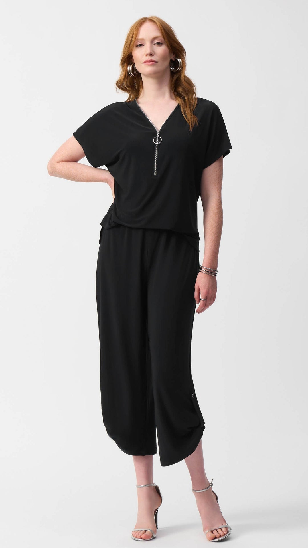 Santa Cruz Culotte Jumpsuit - Black