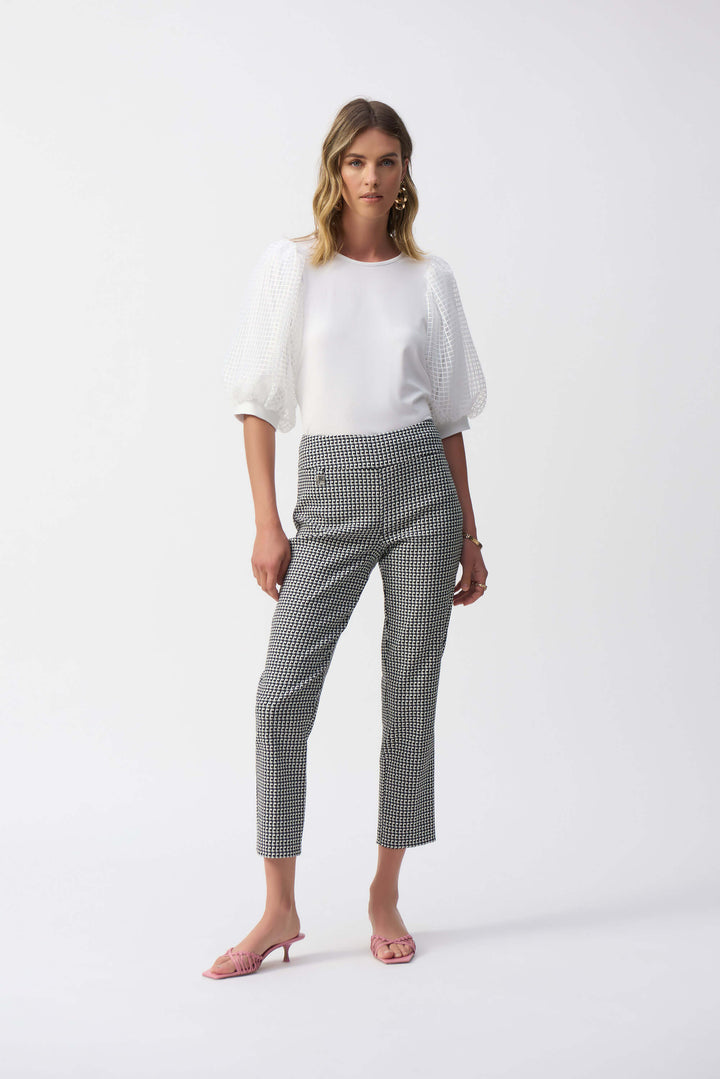 Santa Cruz Straight Top With Puff Sleeves 251097 Size 8