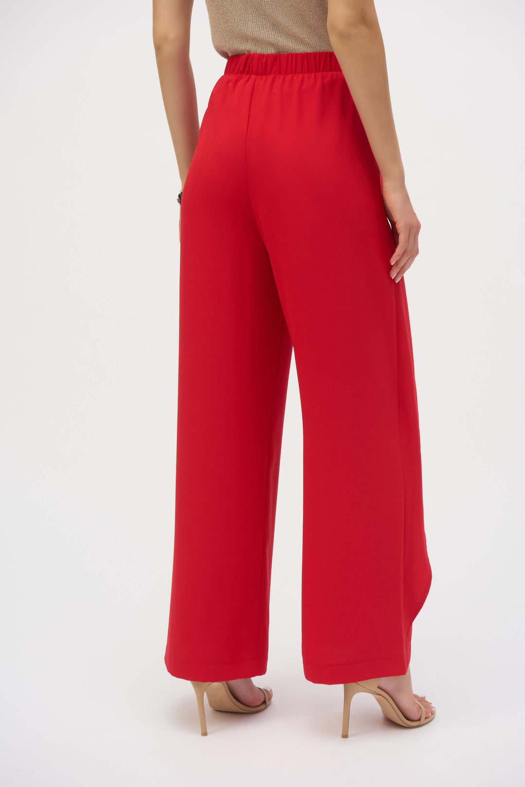 Sicilian Sun Wide Leg With Asymmetrical Overlay 252004