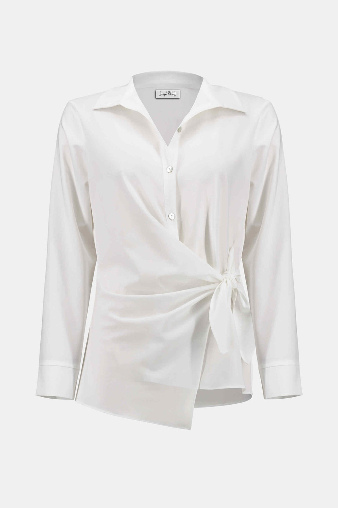 City Line Stretch Poplin Fitted Top 253132