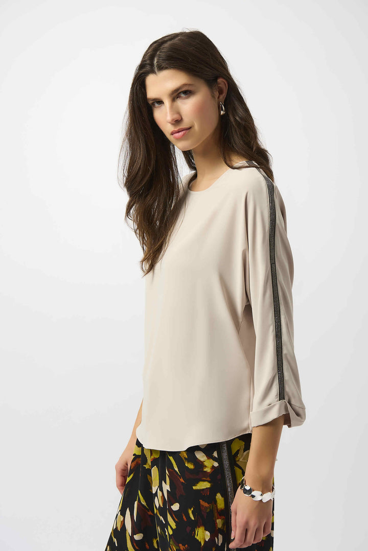 Galleria Recycled Soft Twill Boxy Top 253214