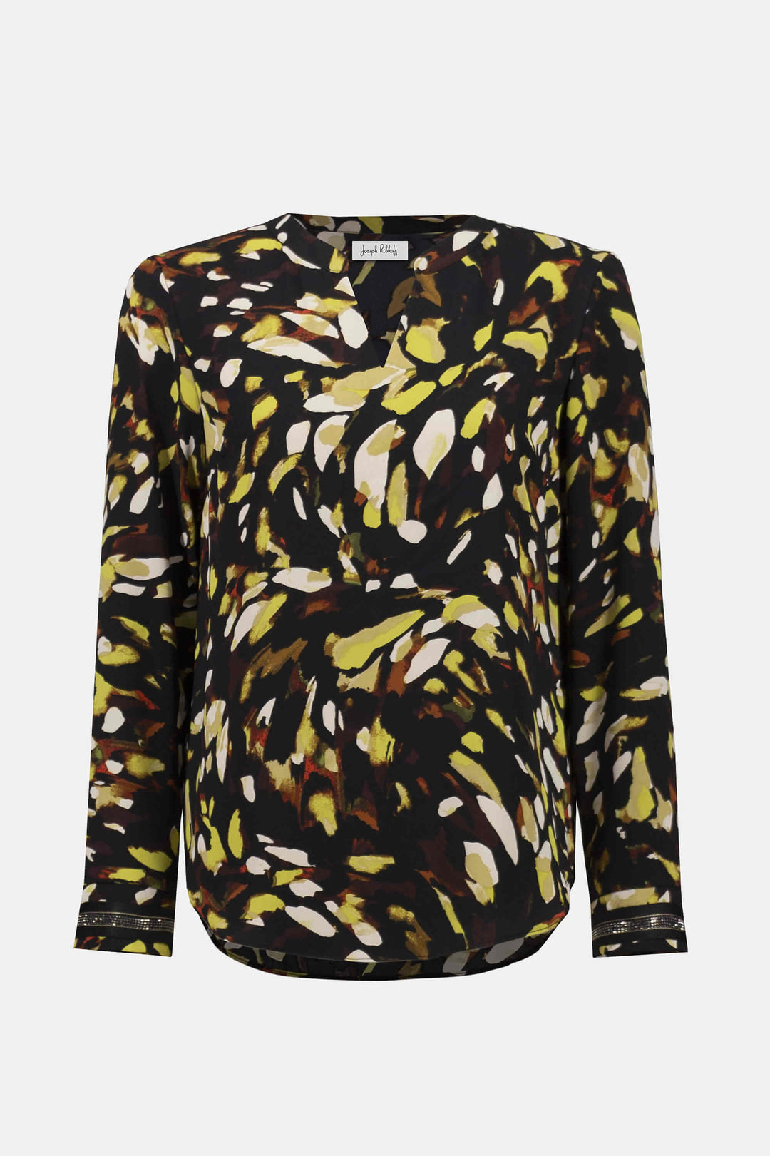 Galleria  Recycled Soft Twill Animal Print Blouse 253259