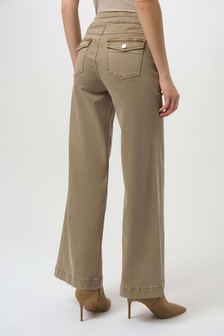 Best Bookers Classic Wide Leg Pull-On Jeans - Fawn 254919