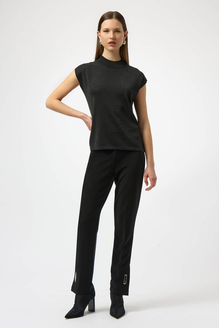 Natural  Habitat Sweater Sleeveless Knit - Black 254935