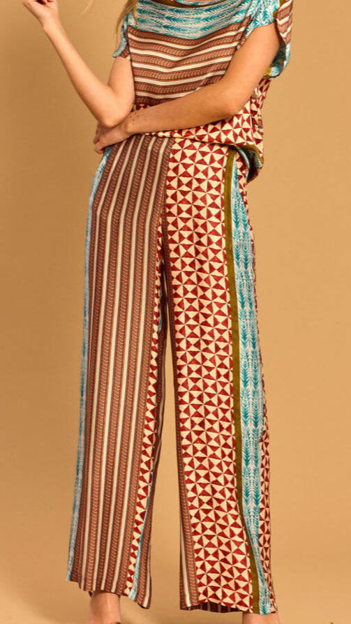 Zima Patch Print Pant