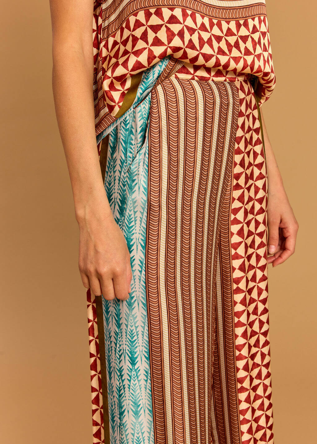 Zima Patch Print Pant