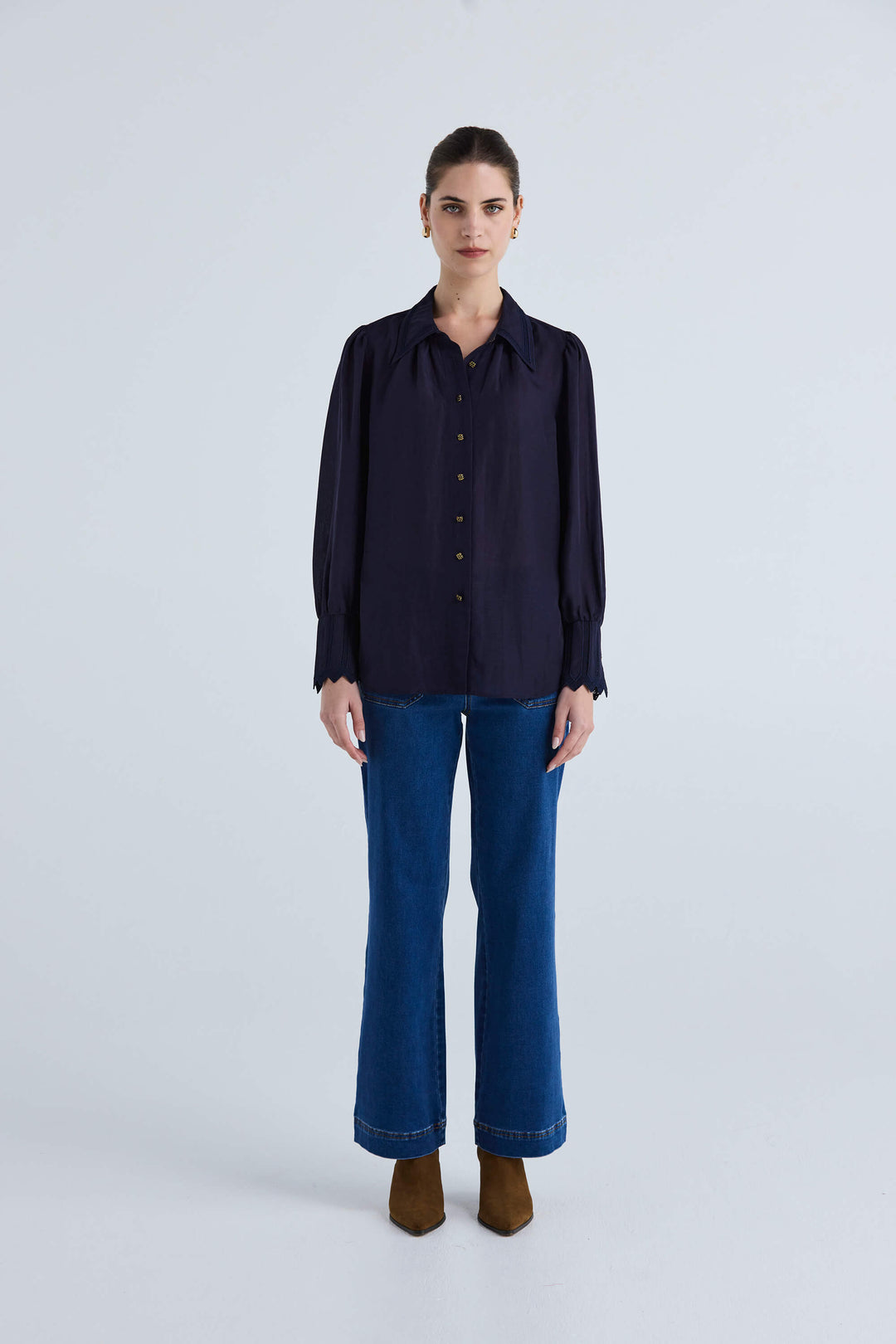 Hazel Shirt - Ink Navy