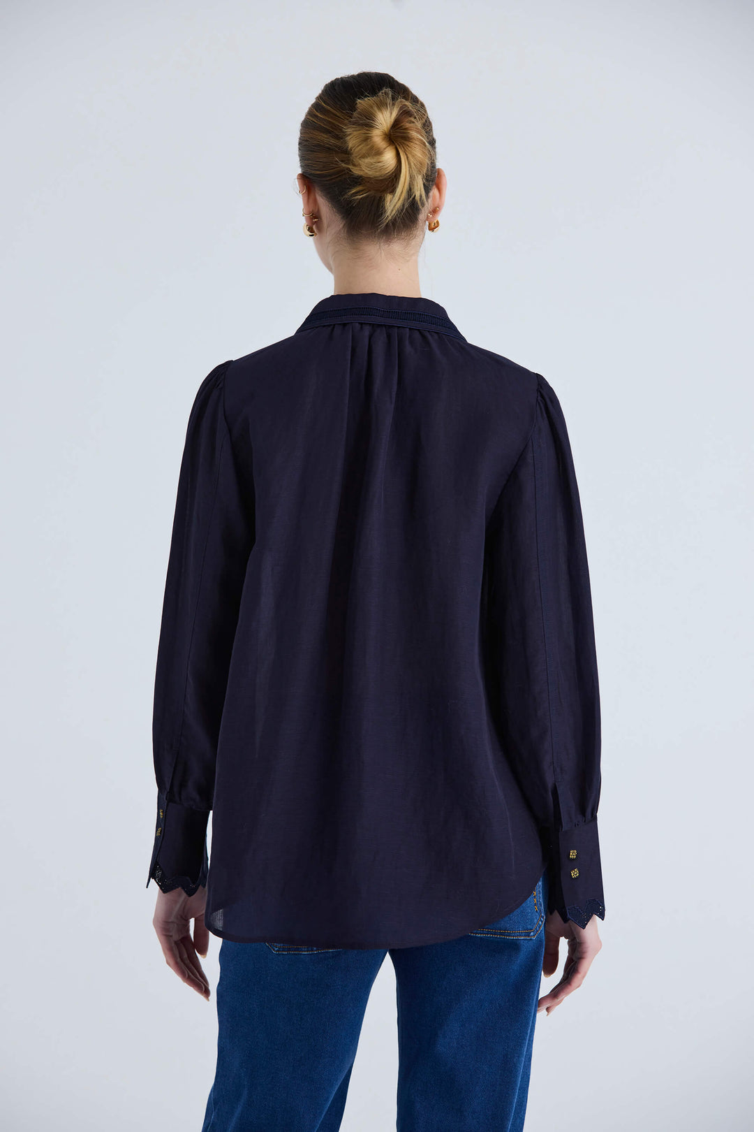 Hazel Shirt - Ink Navy