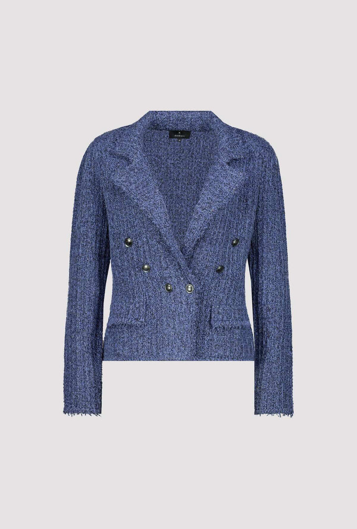 Lapel Collar Jacket - Indigo
