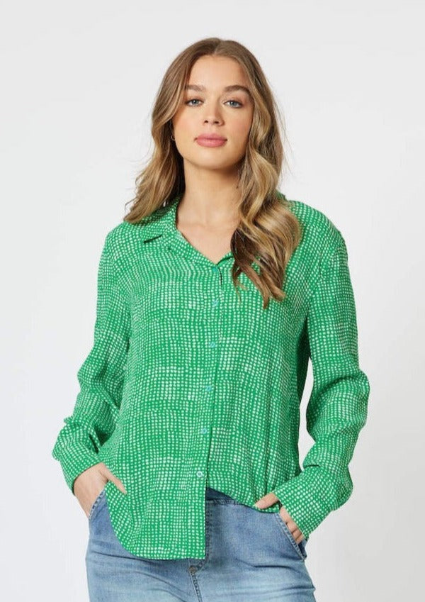 Sally Shirt - Jade Size 10