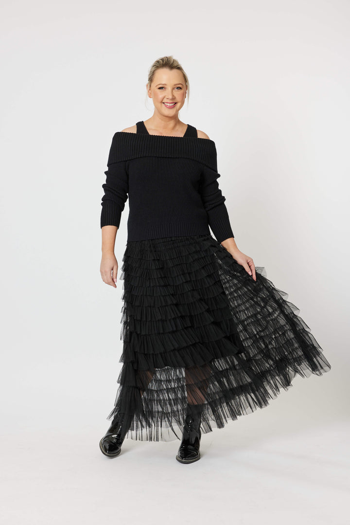 Charlotte Off the Shoulder Knit Size M