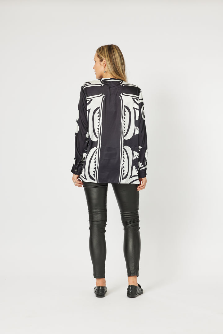 Chic Print Top Size 10/12