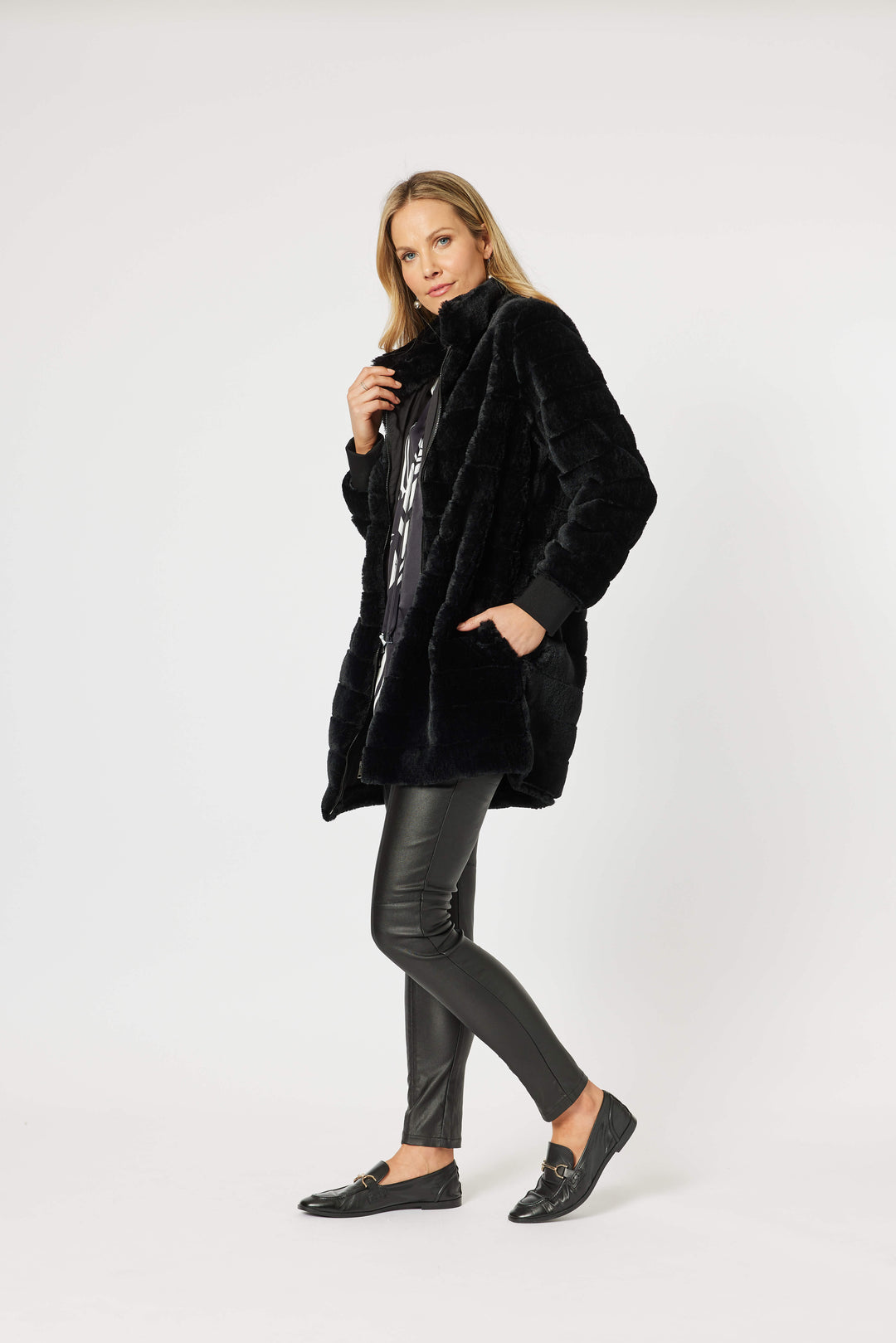 Princess Jacket - Moss Green/Black