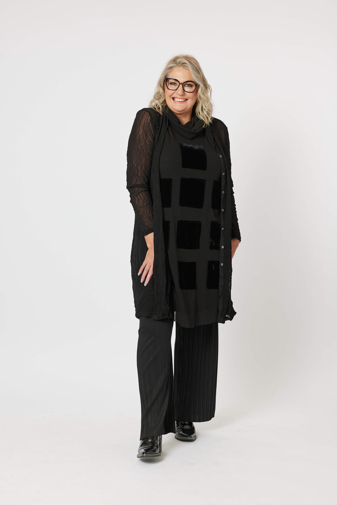 Sophia Cowl Neck Tunic Size 12