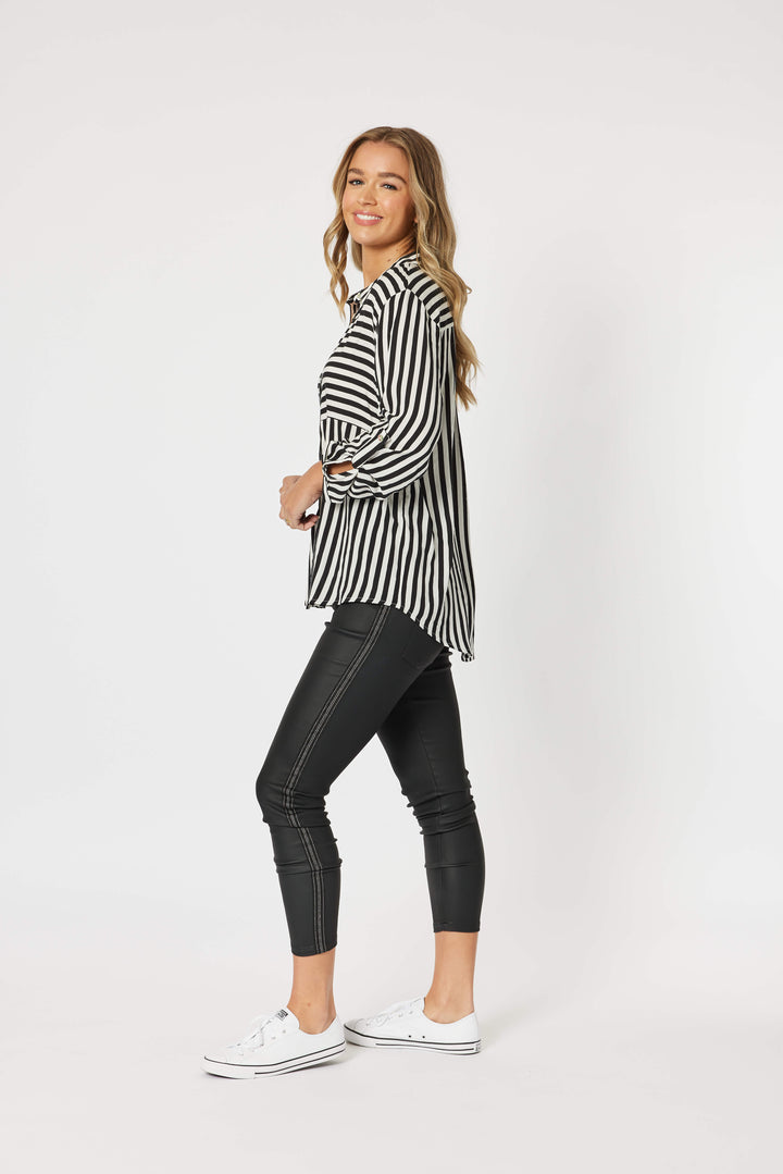 Wetlook Pant - Black Size 8