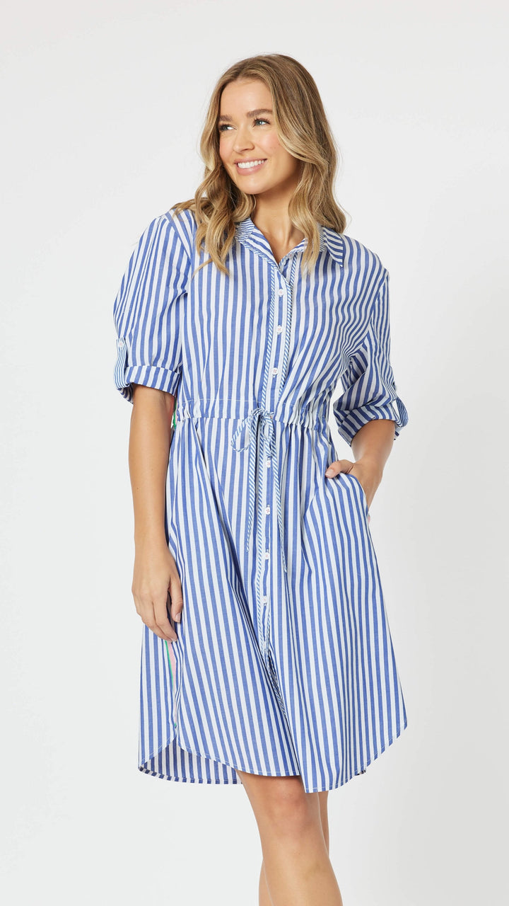 Summer Stripe Dress Size 10/12