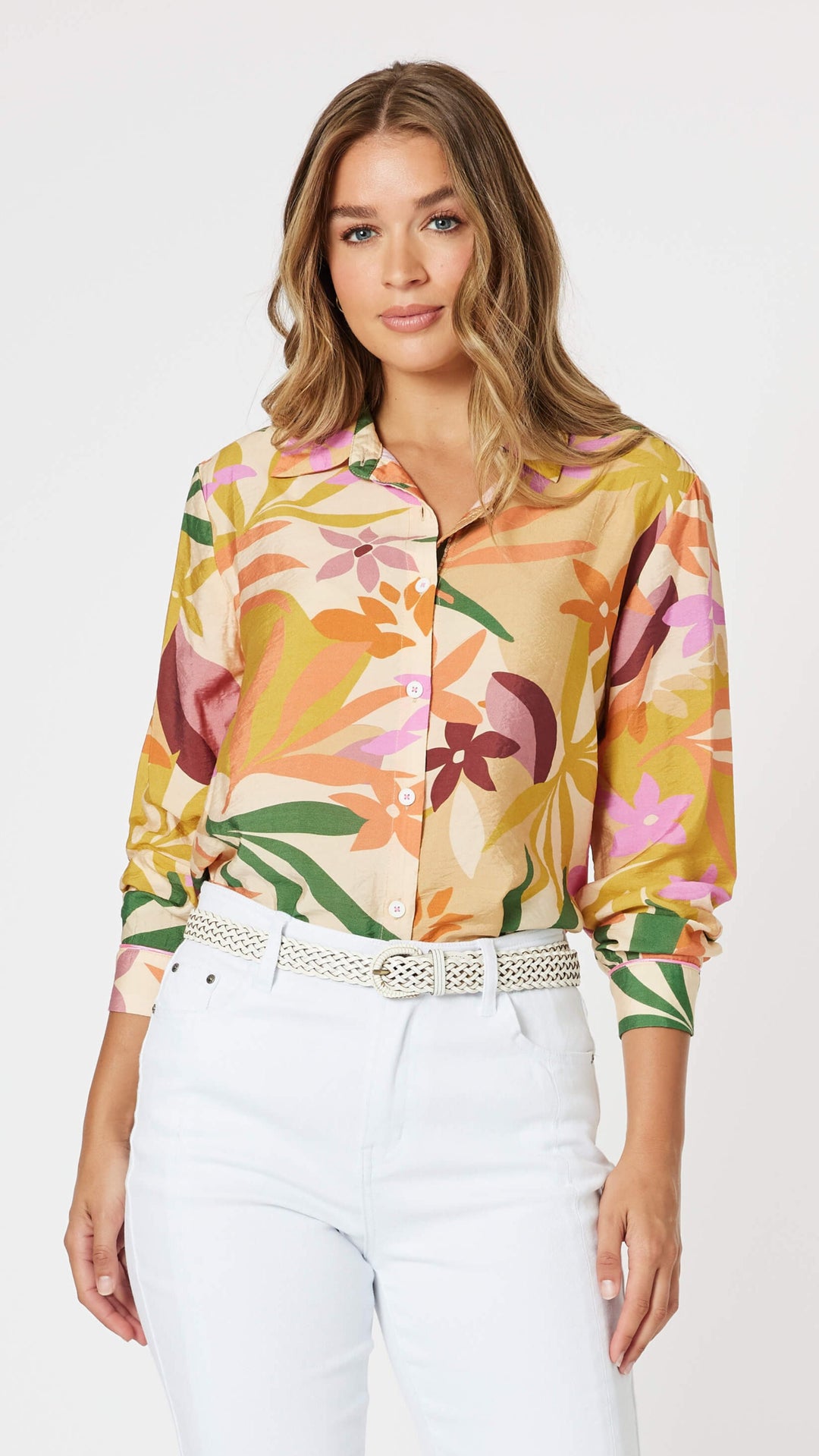 Promenade Floral Print Shirt