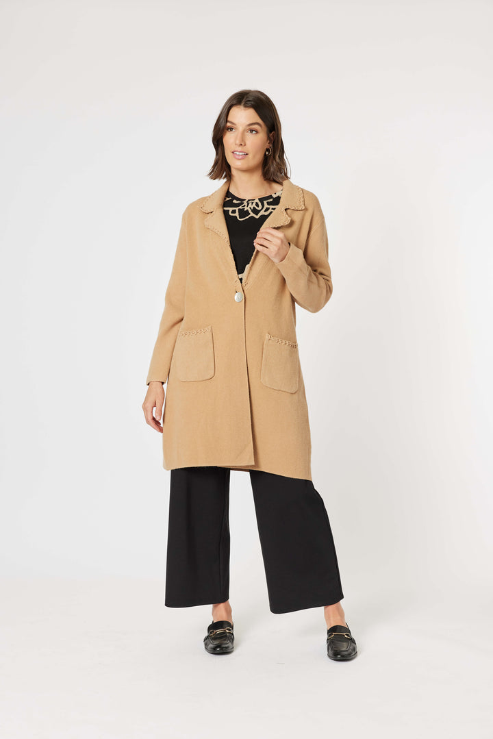 Cosy Cardigan - Caramel