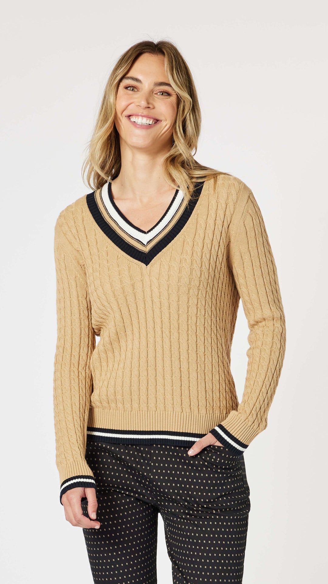 Oxford Jumper - Caramel