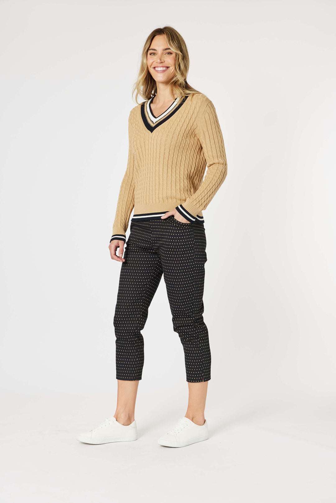 Oxford Jumper - Caramel