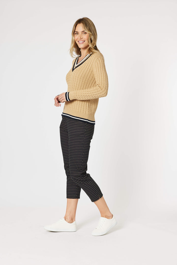 Oxford Jumper - Caramel
