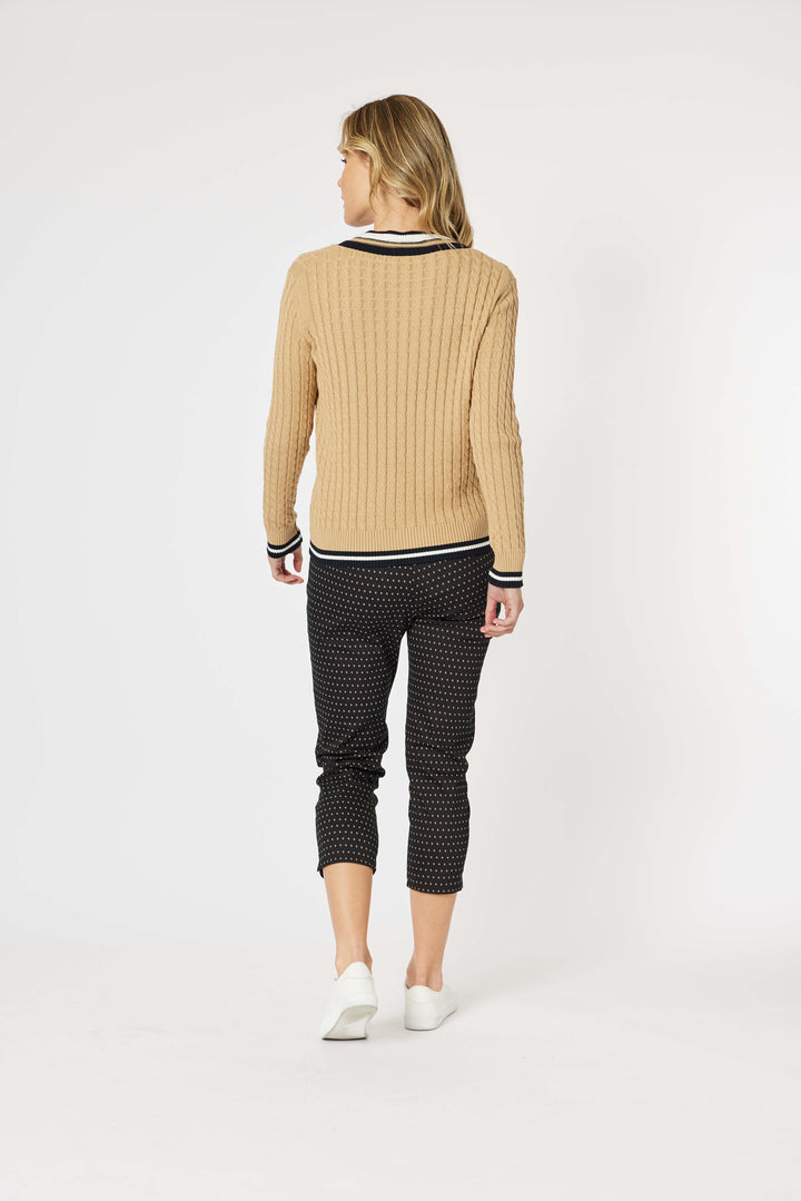 Oxford Jumper - Caramel