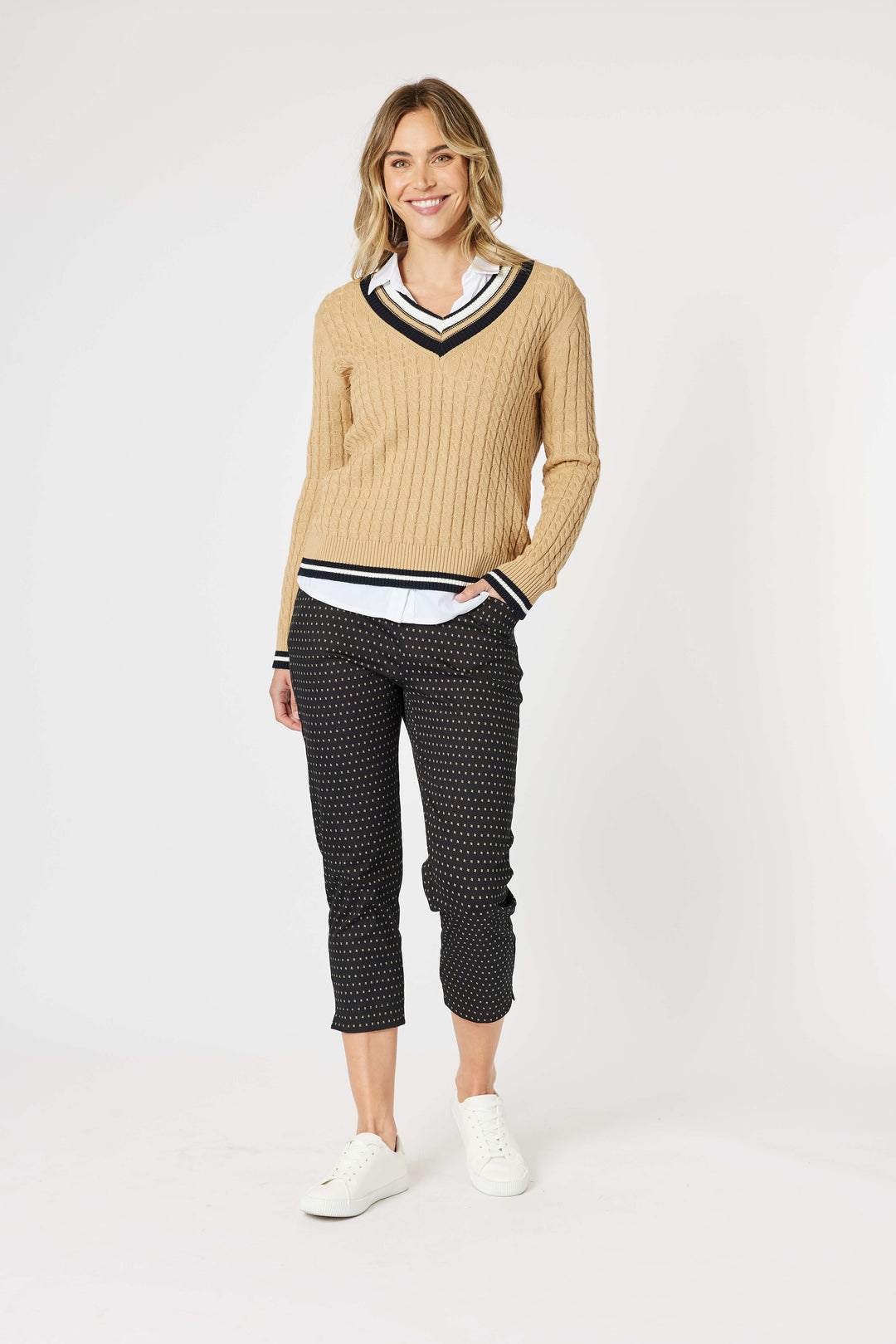 Oxford Jumper - Caramel