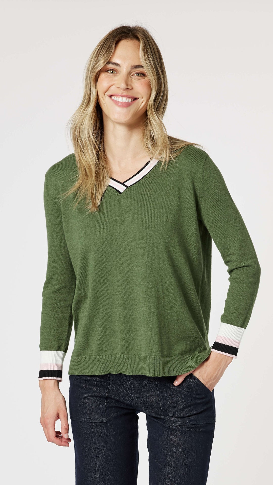 Harvard Jumper - Blush