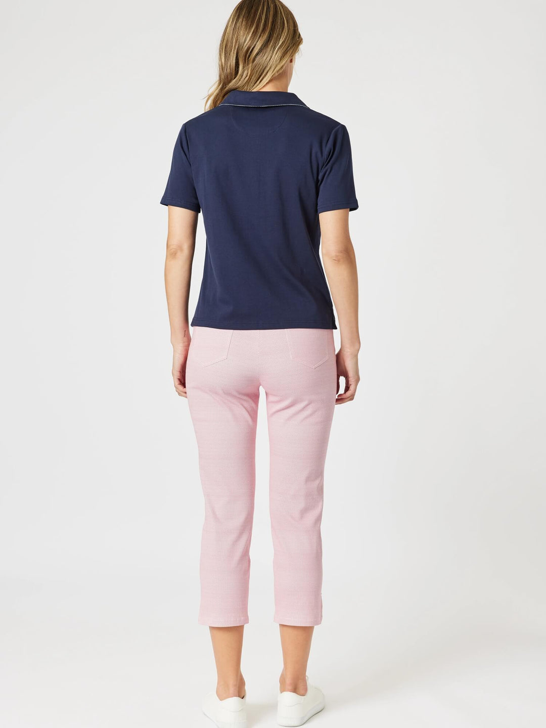 Classic Rib Polo - Navy