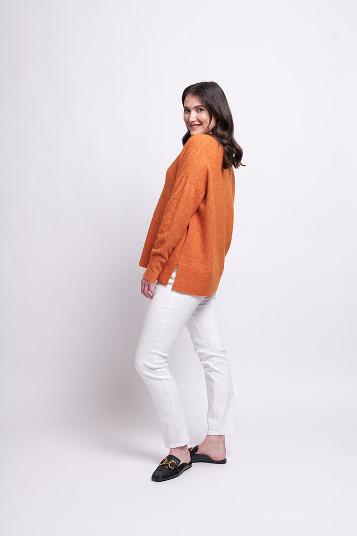 Come Together Sweater - Tangerine Size 10