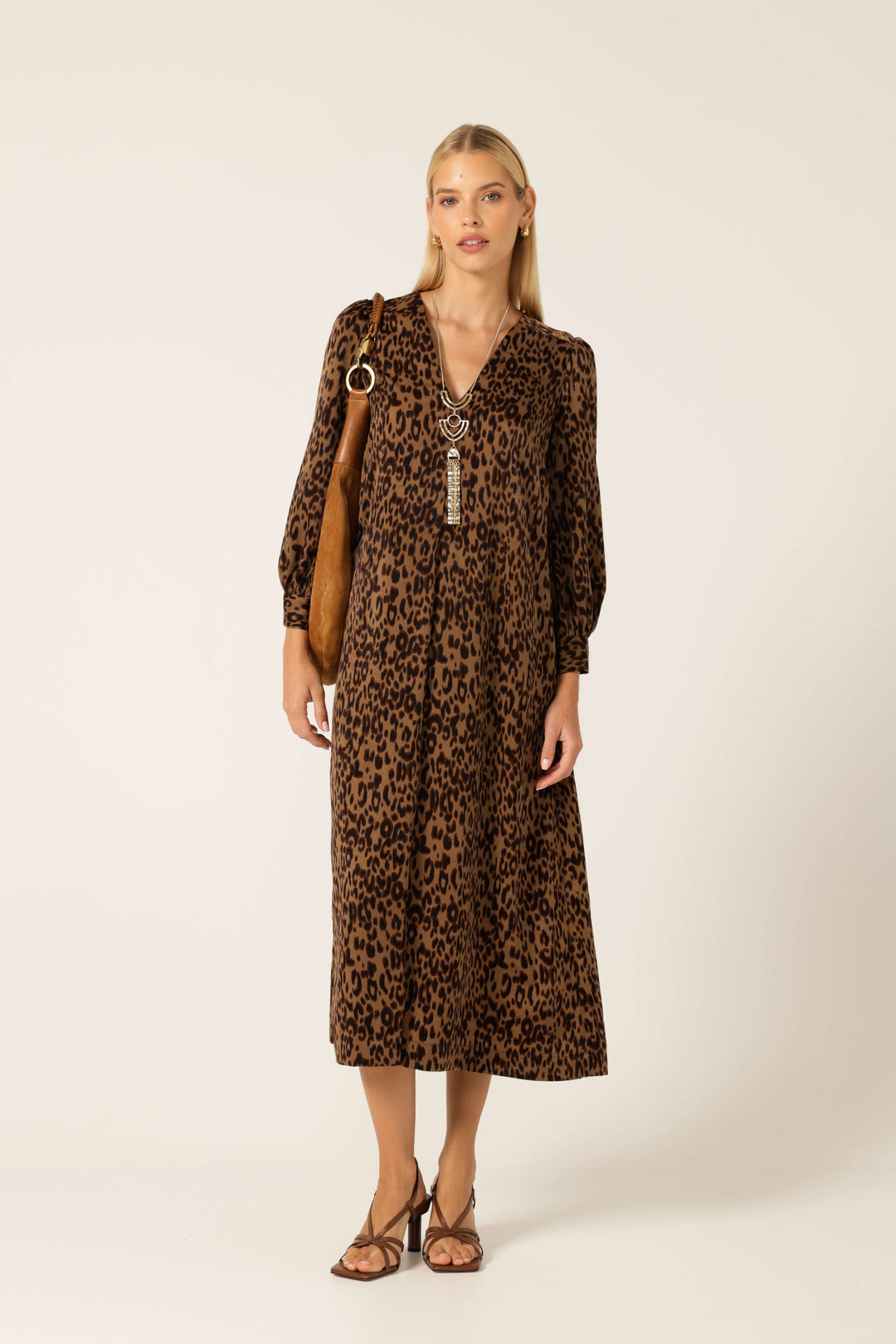 Bauchart Midi  Dress