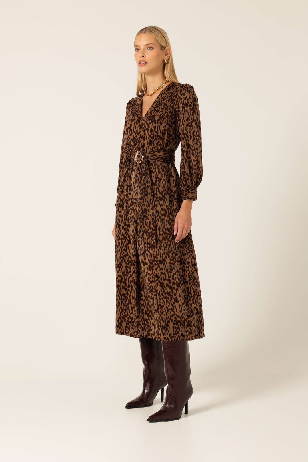 Bauchart Midi  Dress