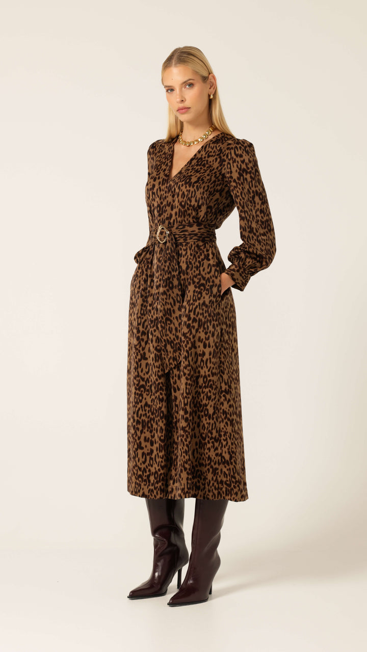 Bauchart Midi  Dress