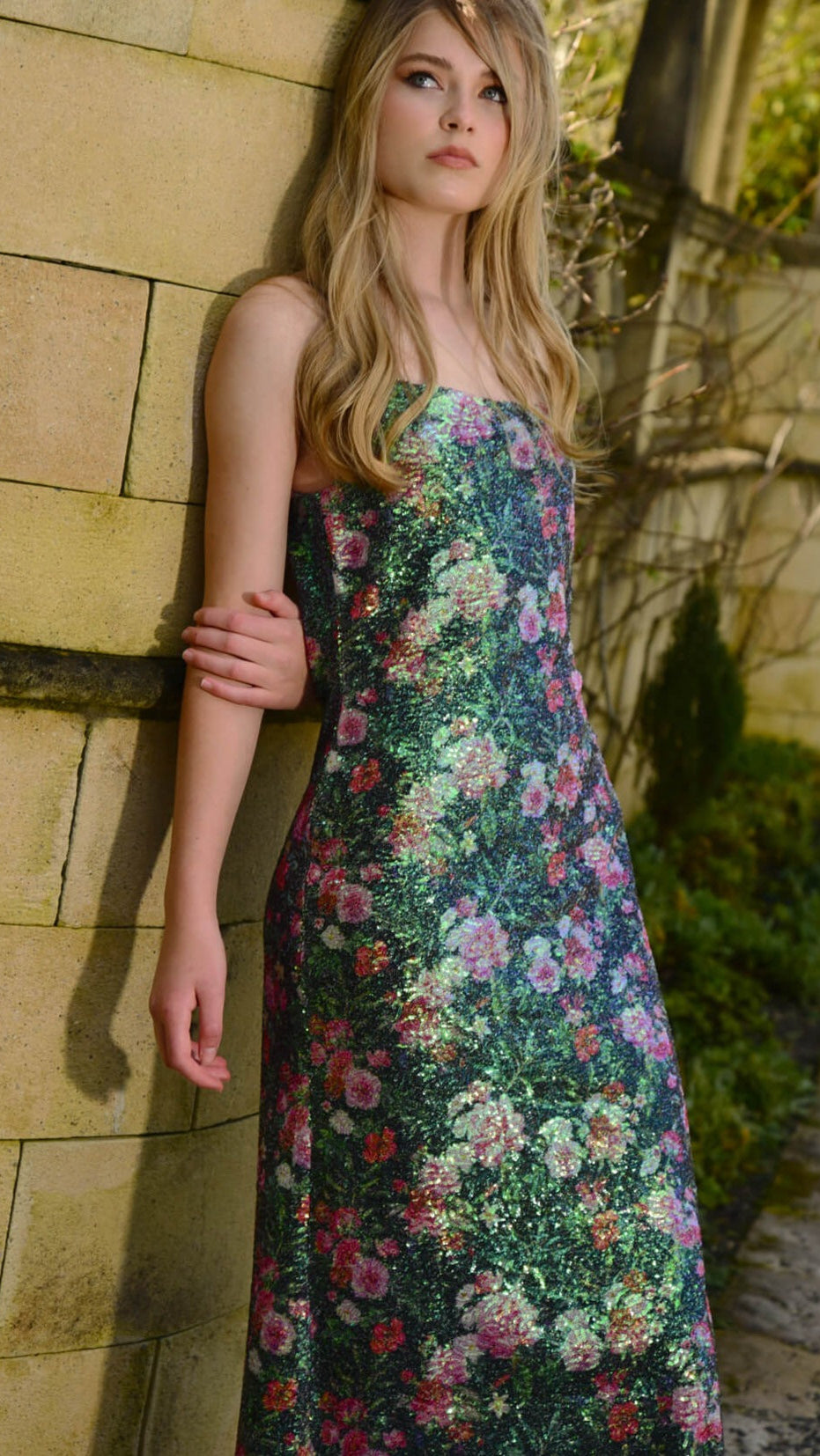 Rose Slip Dress - Coop