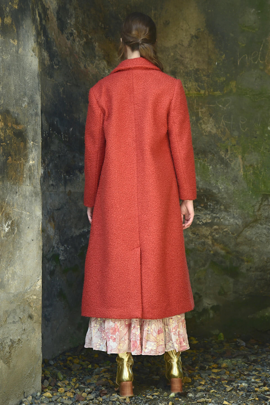 Act The Coat - Rust Size 12