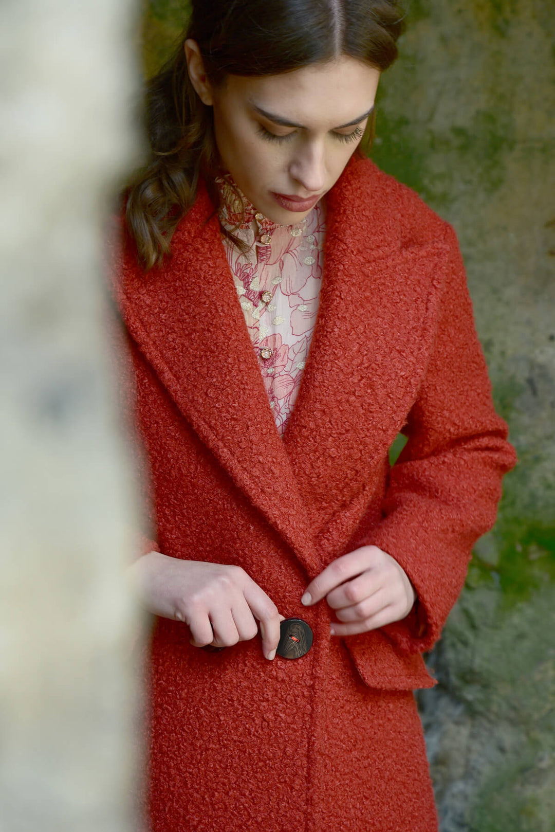 Act The Coat - Rust Size 12