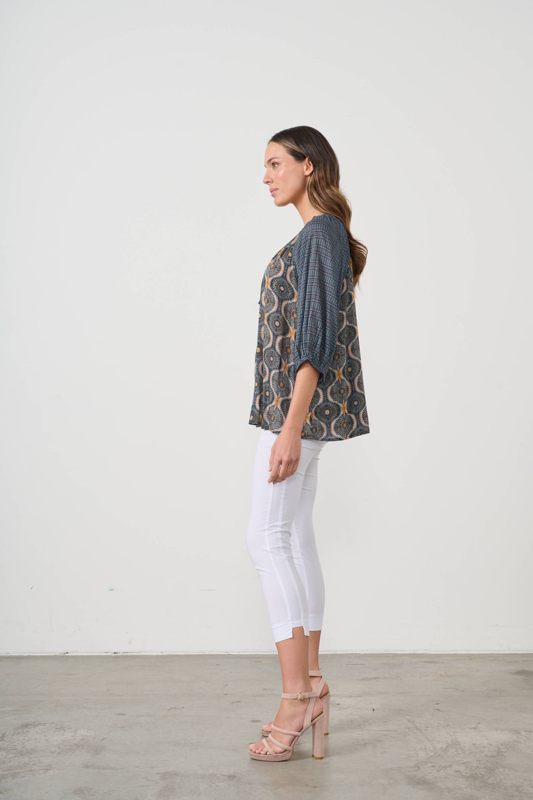 Kosmos Print Blouse
