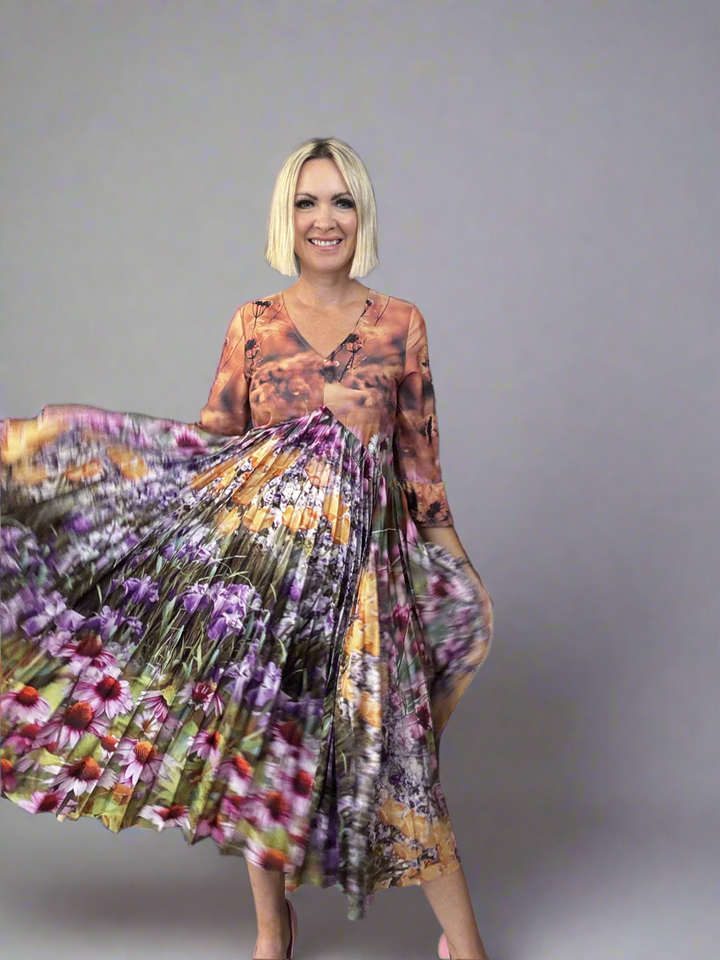 Trick Or Pleat Dress - Curate