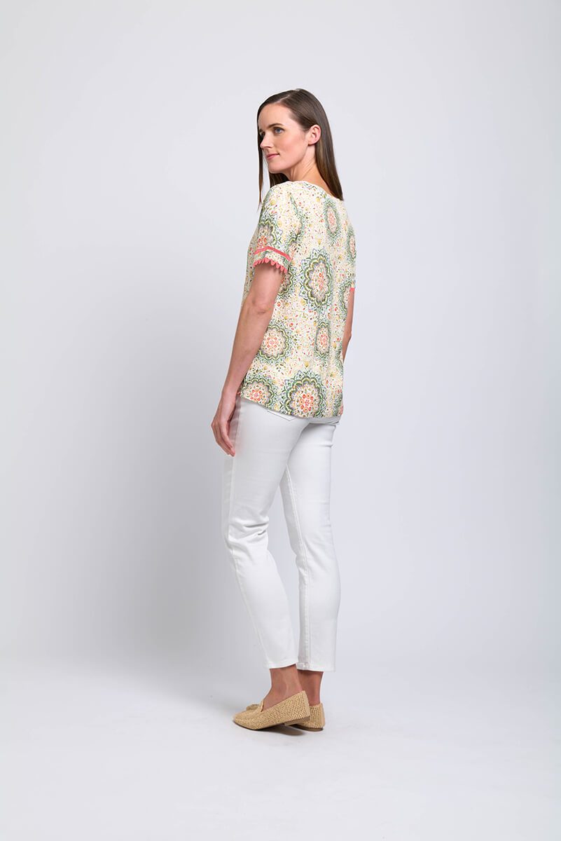 All The Trimmings Top - Mandala Size 12